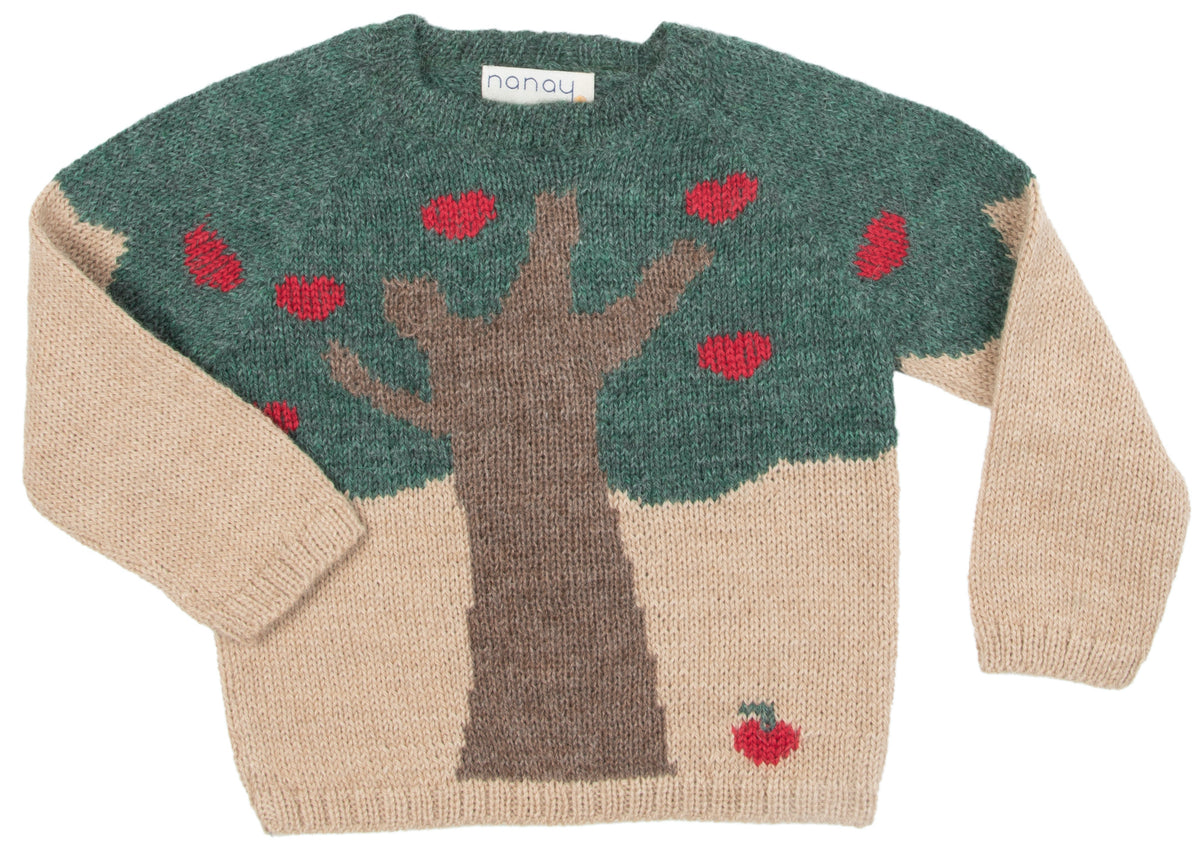 NW172 Apple tree sweater – NANAY KIDS