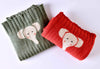 NW543 ROSE ELEPHANT BABY BLANKET