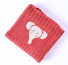 NW543 ROSE ELEPHANT BABY BLANKET